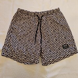 WeSC Men’s Swim Shorts Floral Checker Print Size M / Women’s L